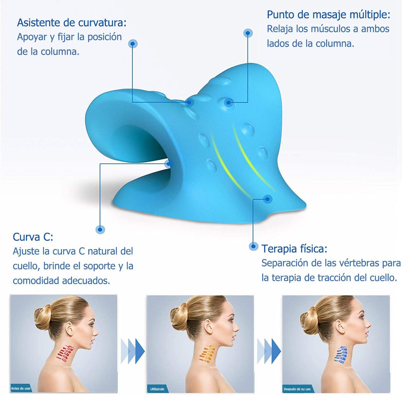 CloudyNeck® ALMOHADA CERVICAL